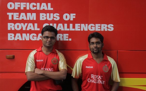 Official RCB team bus